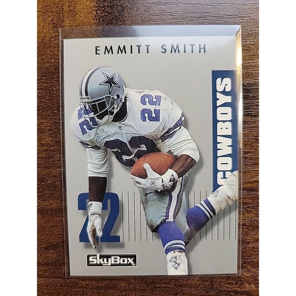 Emmitt Smith 1992 Skybox Primetime #22 - Dallas Cowboys - NFL - Freshly Opened - Picture 1 of 4